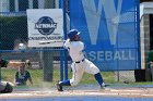 Baseball vs Babson  Wheaton College Baseball vs Babson during Championship game of the NEWMAC Championship hosted by Wheaton. - (Photo by Keith Nordstrom) : Wheaton, baseball, NEWMAC